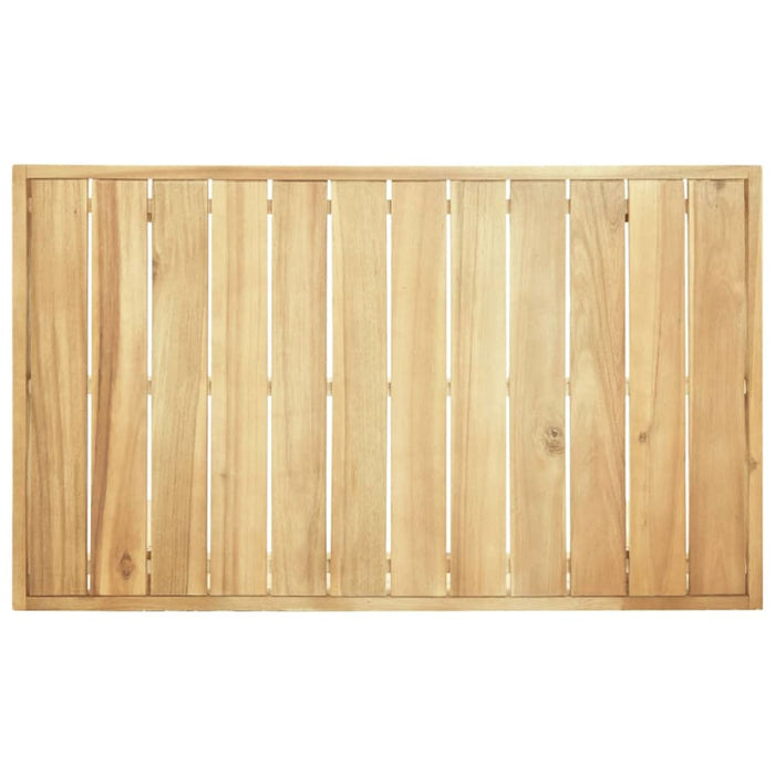 Coffee Table 100x60x25 Cm Solid Acacia Wood Aixia