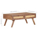 Coffee Table 100x60x40 Cm Solid Mango Wood Txtpkk