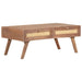 Coffee Table 100x60x40 Cm Solid Mango Wood Txtpkk