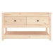 Coffee Table 102x49x55 Cm Solid Wood Pine Nxbkxo