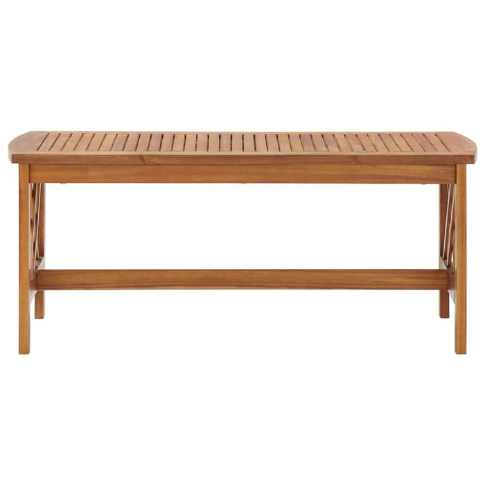 Coffee Table 102x50x43 Cm Solid Acacia Wood Tobxlp