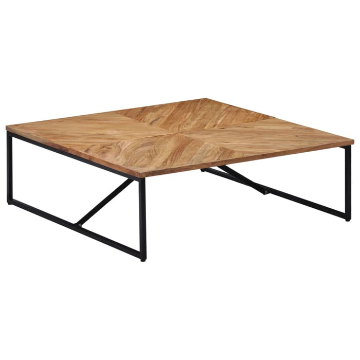 Coffee Table 110x110x36 Cm Solid Acacia Wood Xailkk