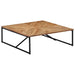Coffee Table 110x110x36 Cm Solid Acacia Wood Xailkk