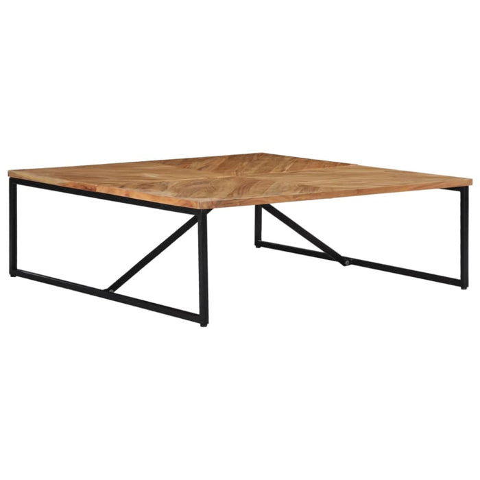 Coffee Table 110x110x36 Cm Solid Acacia Wood Xailkk