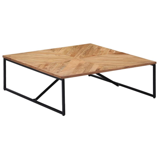 Coffee Table 110x110x36 Cm Solid Acacia Wood Xailkk