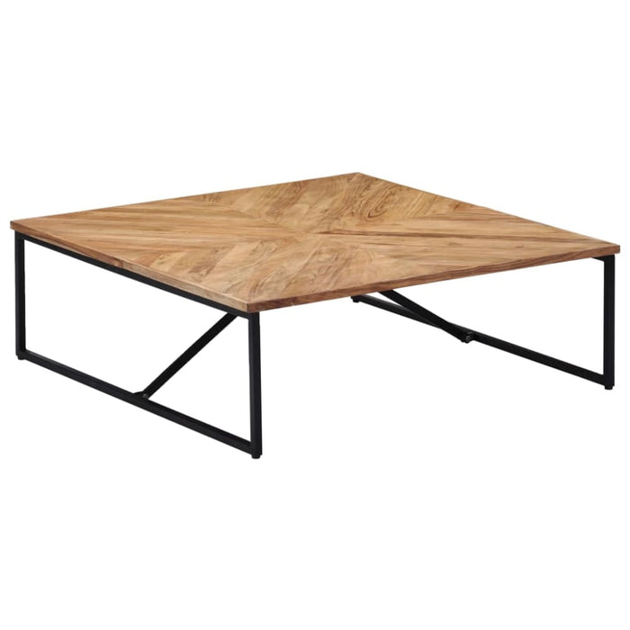 Coffee Table 110x110x36 Cm Solid Acacia Wood Xailkk