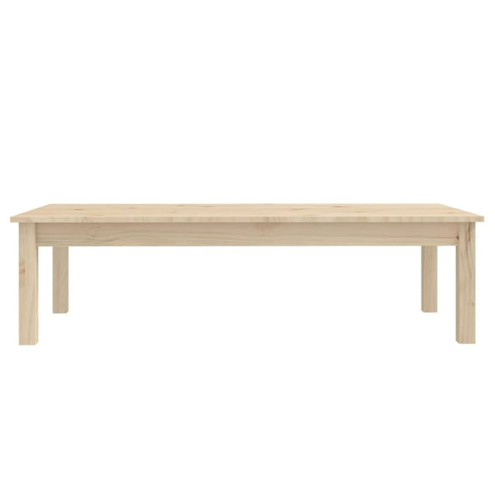 Coffee Table 110x50x30 Cm Solid Wood Pine Noaxta