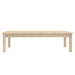 Coffee Table 110x50x30 Cm Solid Wood Pine Noaxta