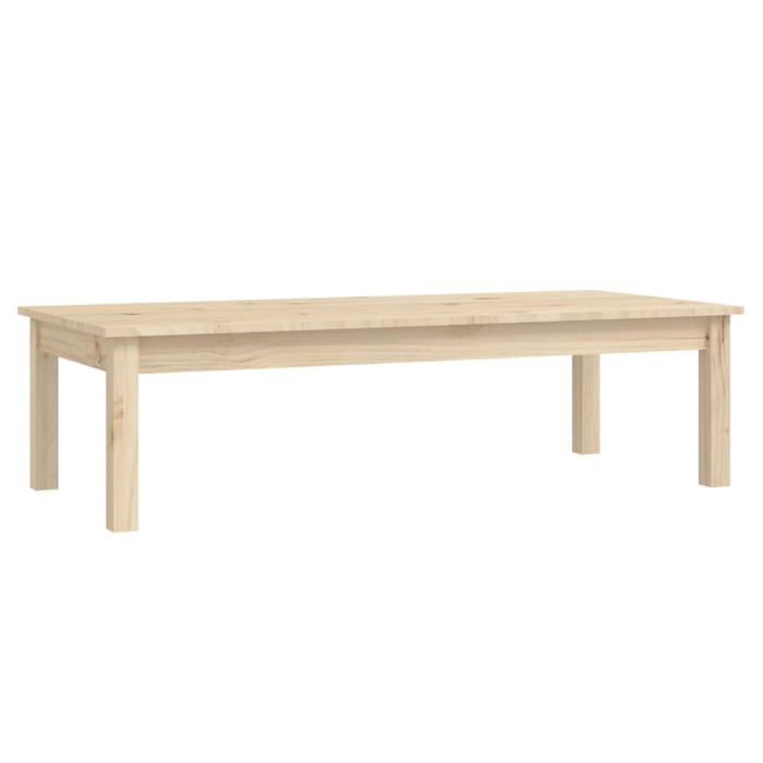 Coffee Table 110x50x30 Cm Solid Wood Pine Noaxta
