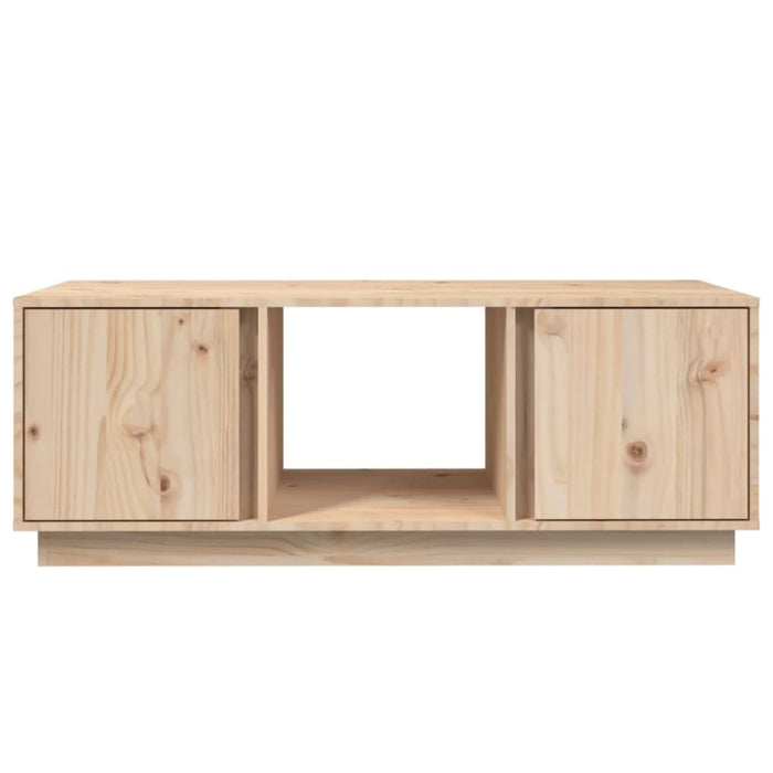 Coffee Table 110x50x40 Cm Solid Wood Pine Noaaxa