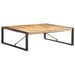 Coffee Table 120x120x40 Cm Solid Wood Mango Txopnb