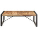 Coffee Table 120x120x40 Cm Solid Wood Mango Txopnb