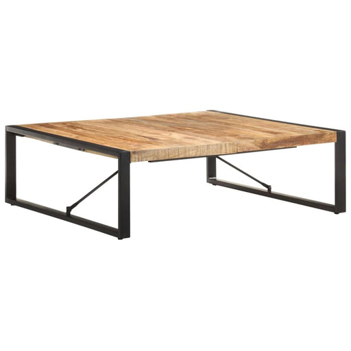Coffee Table 120x120x40 Cm Solid Wood Mango Txopnb