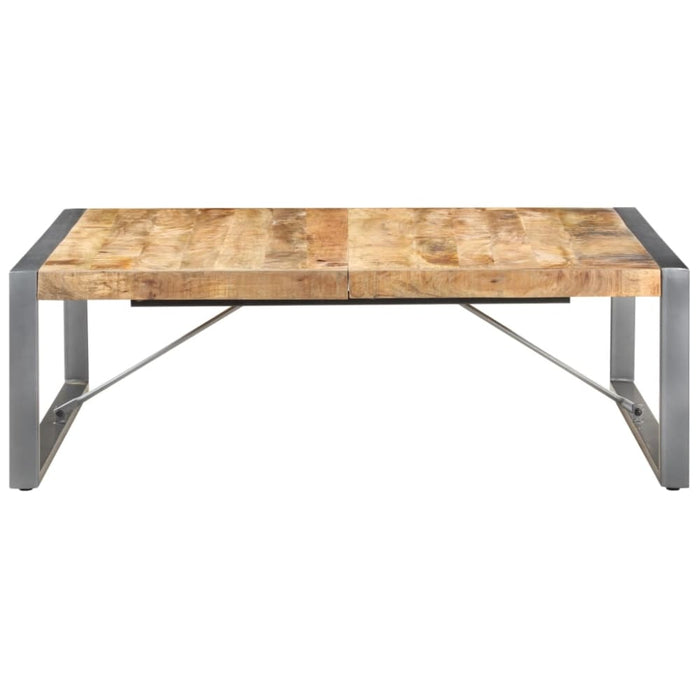 Coffee Table 120x120x40 Cm Solid Wood Mango Txopnt