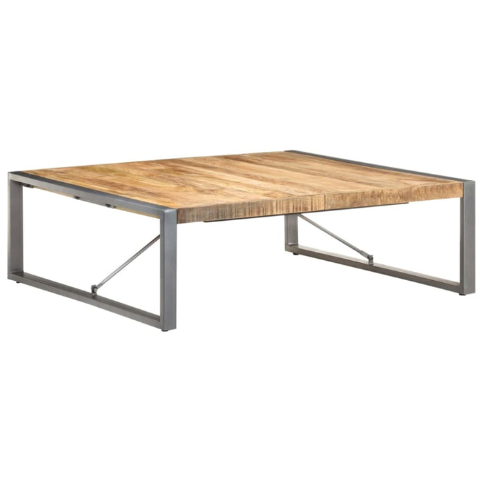 Coffee Table 120x120x40 Cm Solid Wood Mango Txopnt