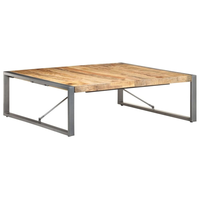 Coffee Table 120x120x40 Cm Solid Wood Mango Txopnt