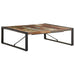 Coffee Table 120x120x40 Cm Solid Wood Reclaimed Txopno