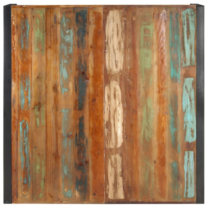 Coffee Table 120x120x40 Cm Solid Wood Reclaimed Txopno