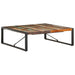 Coffee Table 120x120x40 Cm Solid Wood Reclaimed Txopno