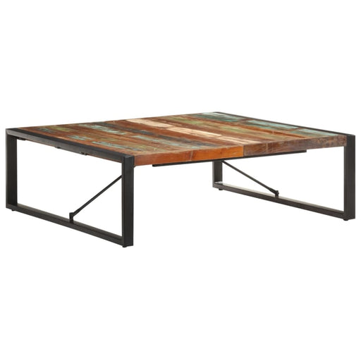 Coffee Table 120x120x40 Cm Solid Wood Reclaimed Txopno
