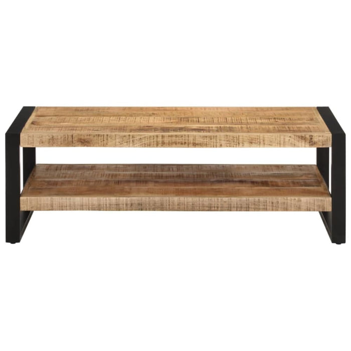 Coffee Table 120x55x40 Cm Solid Wood Mango Tponxb