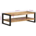 Coffee Table 120x55x40 Cm Solid Wood Mango Tponxb