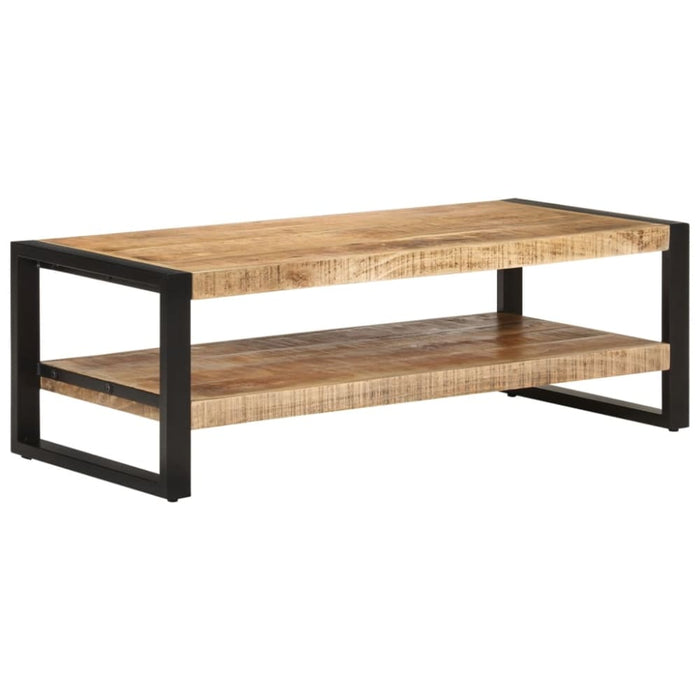 Coffee Table 120x55x40 Cm Solid Wood Mango Tponxb