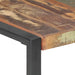 Coffee Table 140x140x40 Cm Solid Wood Reclaimed Txopii