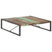 Coffee Table 140x140x40 Cm Solid Wood Reclaimed Txopii