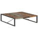 Coffee Table 140x140x40 Cm Solid Wood Reclaimed Txopii