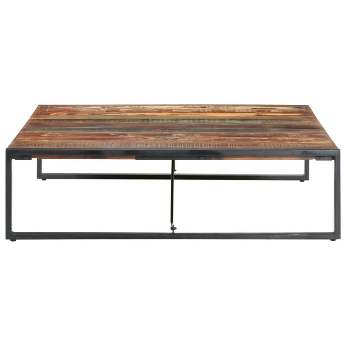 Coffee Table 140x140x40 Cm Solid Wood Reclaimed Txopii