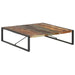 Coffee Table 140x140x40 Cm Solid Wood Reclaimed Txopii