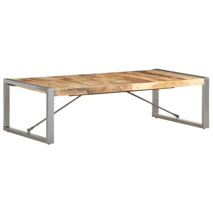 Coffee Table 140x70x40 Cm Solid Wood Mango Txopni