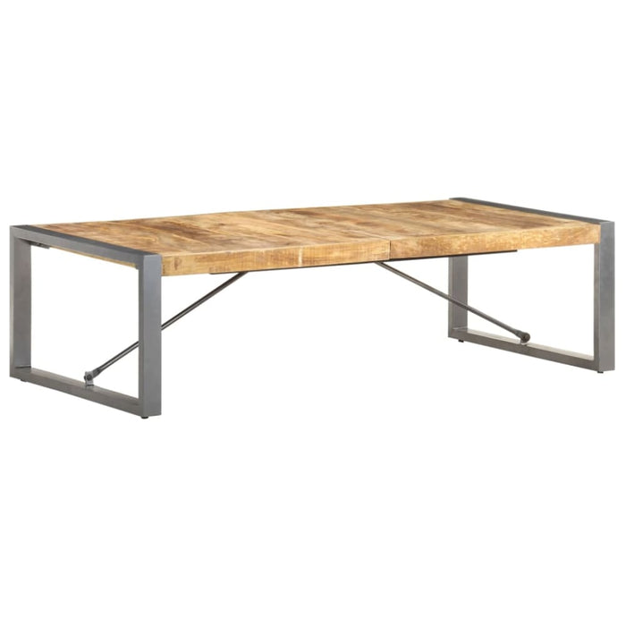 Coffee Table 140x70x40 Cm Solid Wood Mango Txopni