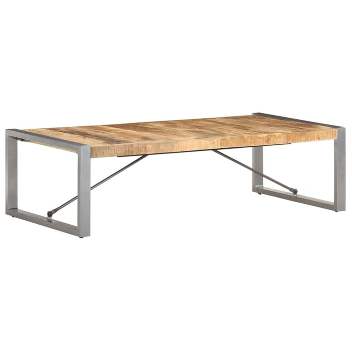 Coffee Table 140x70x40 Cm Solid Wood Mango Txopni