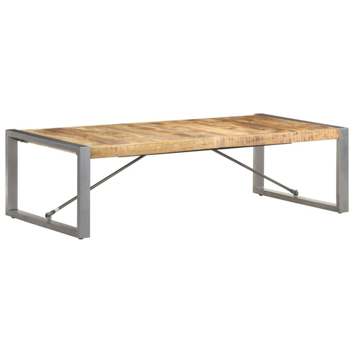 Coffee Table 140x70x40 Cm Solid Wood Mango Txopni