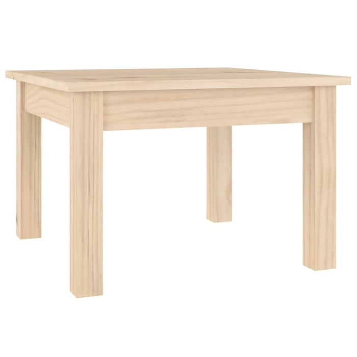 Coffee Table 45x45x30 Cm Solid Wood Pine Noaxxa