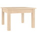 Coffee Table 45x45x30 Cm Solid Wood Pine Noaxxa