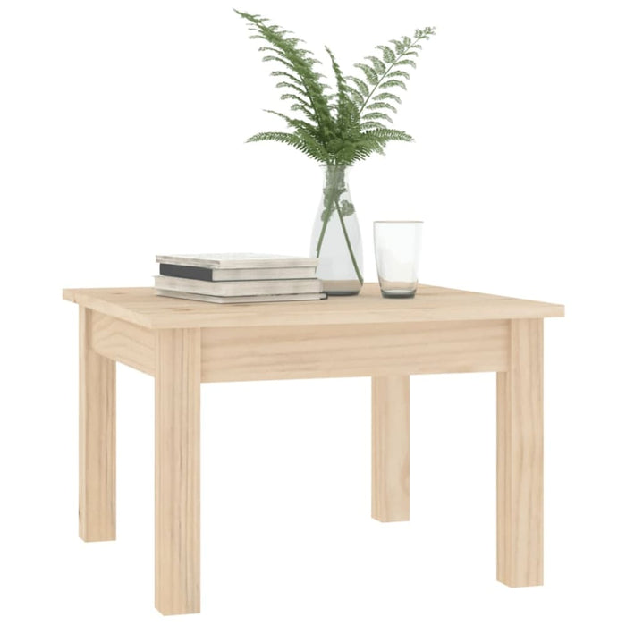 Coffee Table 45x45x30 Cm Solid Wood Pine Noaxxa