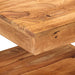 Coffee Table 45x45x40 Cm Solid Wood Acacia Txbxbb