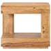Coffee Table 45x45x40 Cm Solid Wood Acacia Txbxbb