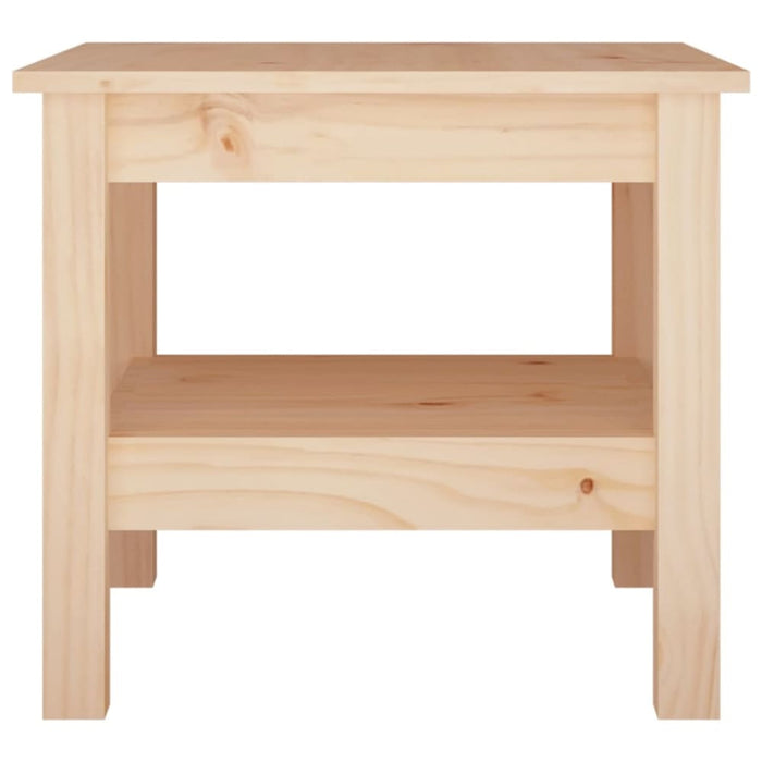 Coffee Table 45x45x40 Cm Solid Wood Pine Noaxla