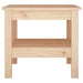 Coffee Table 45x45x40 Cm Solid Wood Pine Noaxla