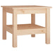 Coffee Table 45x45x40 Cm Solid Wood Pine Noaxla