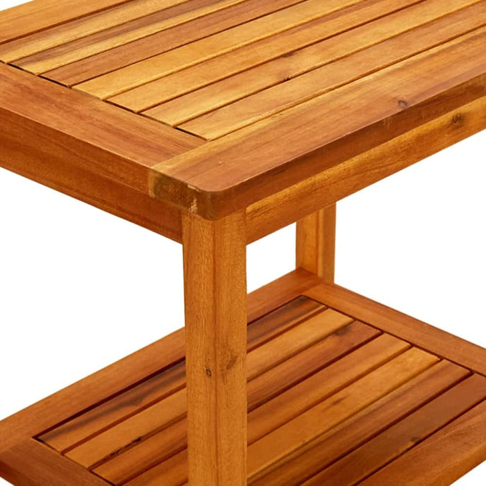 Coffee Table 50x35x45 Cm Solid Acacia Wood Tolaba