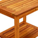 Coffee Table 50x35x45 Cm Solid Acacia Wood Tolaba