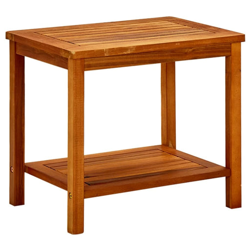 Coffee Table 50x35x45 Cm Solid Acacia Wood Tolaba