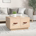 Coffee Table 60x53x35 Cm Solid Wood Pine Nxbkll