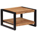 Coffee Table 60x60x40 Cm Solid Acacia Wood Xaipnl