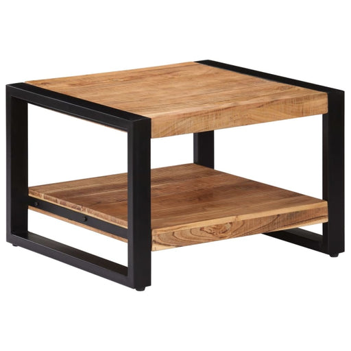 Coffee Table 60x60x40 Cm Solid Acacia Wood Xaipnl